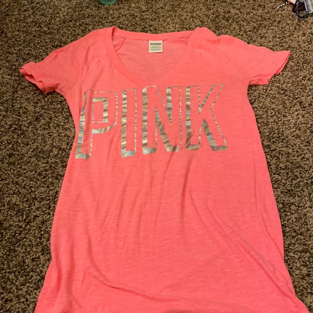 PINK v-neck top